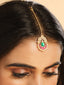 Pearl & Kundan Grace Minimal Maang Tikka