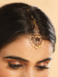 18K Gold Plated Ethereal Dual Color Maang Tikka