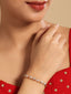 American Diamond Eternal Glow Openable Bracelet