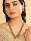 18K Gold Plated Temple Bliss Minimal Necklace Set