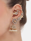 Gold Plated Jaipuri Jhumki Earcuff