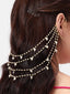 Pearly Dew Earcuff Head Chains