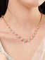 Twinkle Curve Cubic Zircon Necklace Set