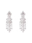 Petal Dewdrop American Diamond Necklace