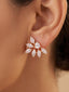 Marquise Cluster Stud Earrings