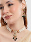 22K Gold Plated Nazneen Kundan Necklace Set