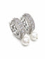Nuyug Diva american diamond hoop earrings