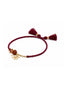 Nuyug Divine Red Kundan Rudraksha Rakhi Hamper