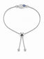 Nuyug Evil eye Slider anklet set