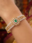 Royal Emerald Queen Bangle