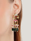 22K Gold Plated Nazneen Kundan Necklace Set