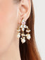 22K Gold Plated Rose Aura Choker Necklace Set