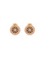 Sunburst American Diamond Stud Earrings