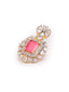 Ruby Glow American Diamond Necklace Set