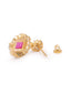 Ruby Glow American Diamond Necklace Set