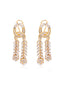 Double-Vine Chandelier Earrings