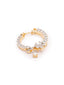 Celeste Bow American Diamond Nath