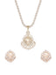 Ivory Swarovski Pearl Necklace Set