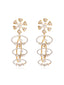 Floral Drops Danglers Earrings