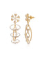 Floral Drops Danglers Earrings