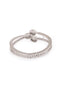 Aqua Leaf American Diamond Bracelet