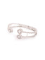Aqua Leaf American Diamond Bracelet