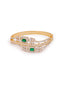 Emerald American Diamond Bracelet