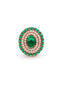 Emerald Dust American Diamond Ring (Adjustable)