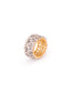 Mosaic Wide Band Ring