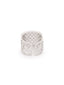 Elara Crystal Band Ring (Adjustable)