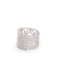 Elara Crystal Band Ring (Adjustable)