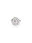Moonlit Petal American Diamond Ring (Adjustable)