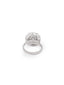 Moonlit Petal American Diamond Ring (Adjustable)