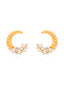 Crescent Bloom Studs