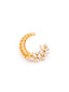 Crescent Bloom Studs