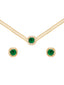 Emerald Perlina Necklace Set