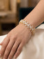 Nuyug Heart-Cluster Link Bracelet