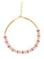 Ruby Sunburst Gala Necklace Set