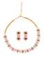 Ruby Sunburst Gala Necklace Set