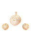 Capsule American Diamond Pendant Set (without chain)