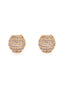 Baguette American Diamond Pendant Set (without chain)