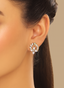 American Diamond Serene Swirl Pendant Set