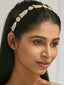 22K Gold-Plated Regal Kudnan Motifs Matha Patti cum Necklace