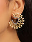 22K Gold Plated Celestial Filigree Earrings