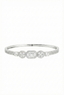 American Diamond Crown Spark Silver Bracelet