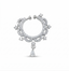 Nuyug American Diamond Diva Grace Nose Ring