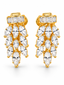 Stone Marquise Leaf Design Necklace Set for Women