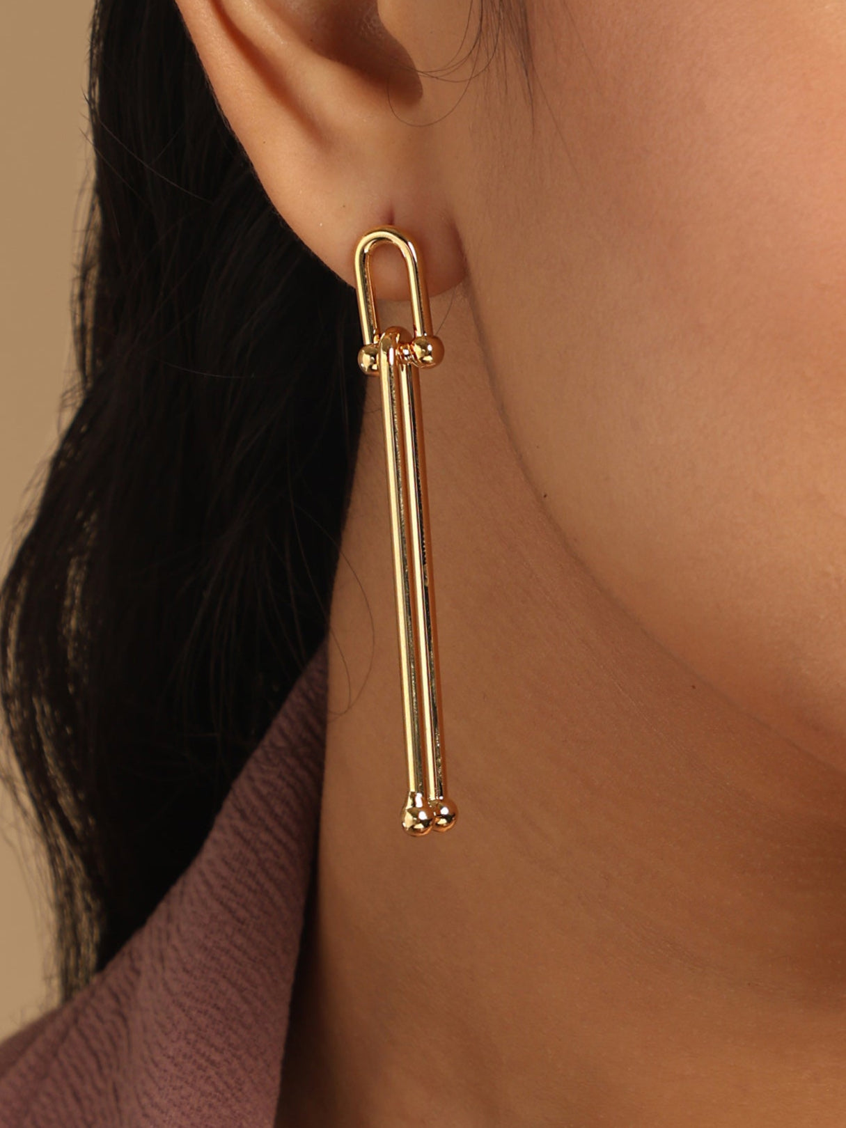 Golden Glow Anti Tarnish Earrings