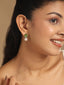 Green Emerald Elegance Anti Tarnish Studs