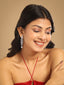 Diamond Drop Elegance Anti Tarnish Earrings